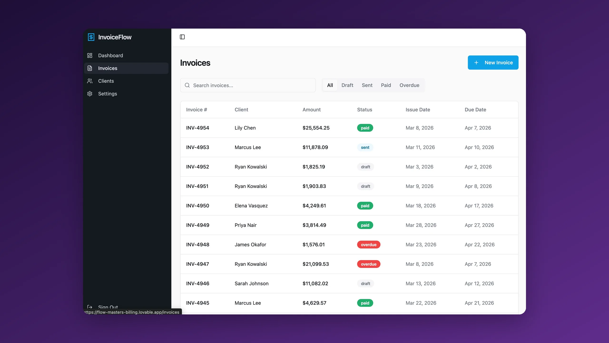 Same UI, production-grade underneath screenshot